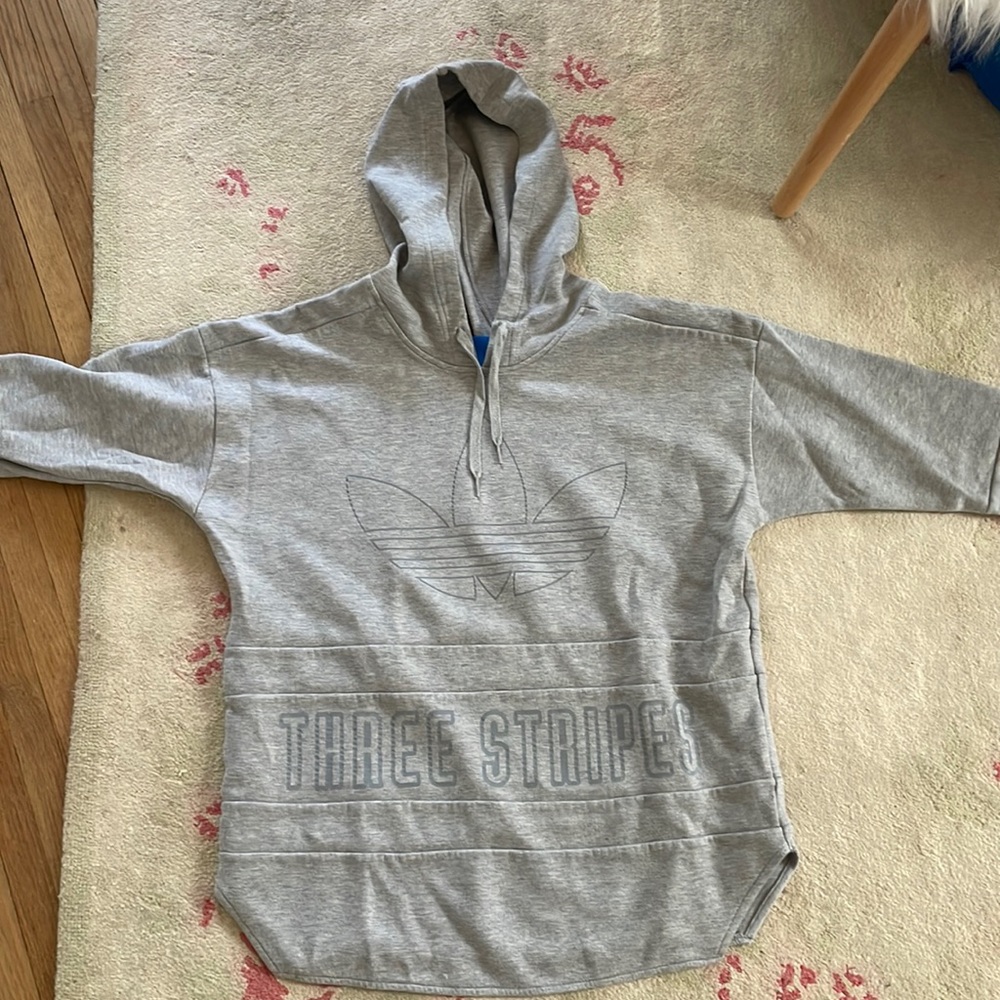 Adidas 3-Stripe hoodie in size Medium
